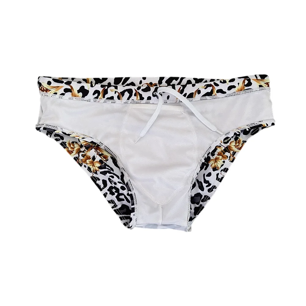 Swimsuit Men's Low Waist Beach Surfing Swimsuit Men's Sports Fitness Swimsuit 10013