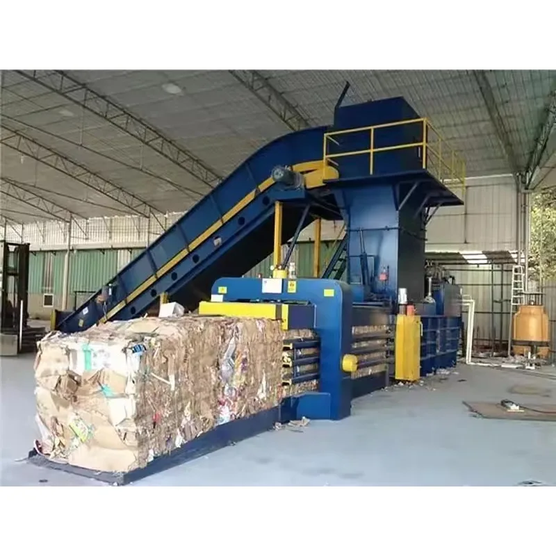 Full Automatic Excellent Quality Hydraulic Scrap Metal Carton Waste Paper Baling Press Machine for Sale