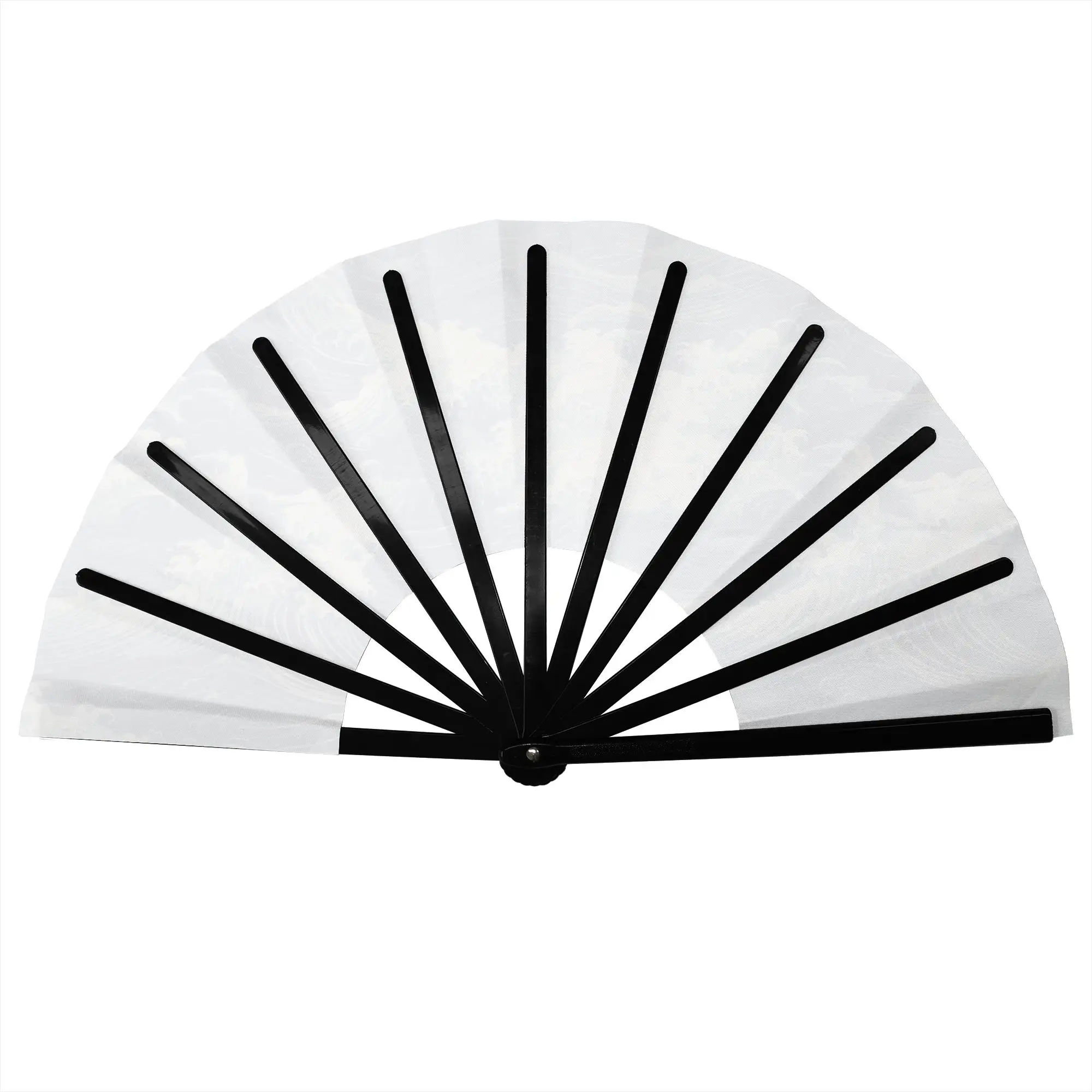 Custom The Great Wave Off Kanagawa Promotional Gift Hand Fan Wedding  Durable Folding Fans Unique Bulk Pack Fan