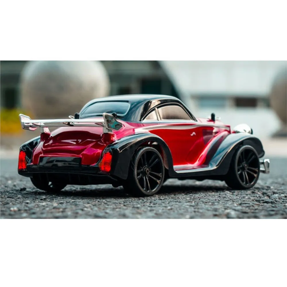 Venta de EE. UU., 35 KM/H SCY 16302 1/16 4*4, vehículo de deriva RC, modelo de Radio, coche Vintage, eje de transmisión central de Metal, corte de bajo voltaje