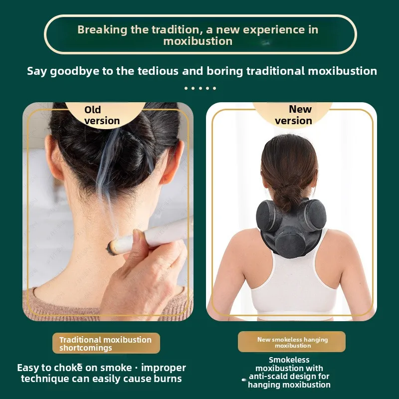 صندوق Moxa النحاسي الخالي من الدخان من Chang'an Ai - طقم معلق ومحمول مع غلاف قماشي متعدد الطبقات #4