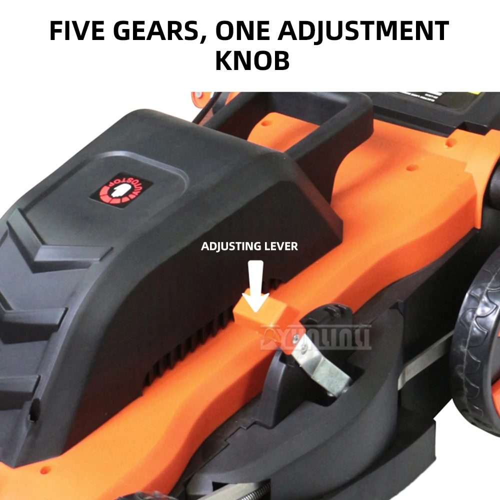 

Electric Push Lawn Mower Garden Weed Trimmer High-power Grass Mowing Machine