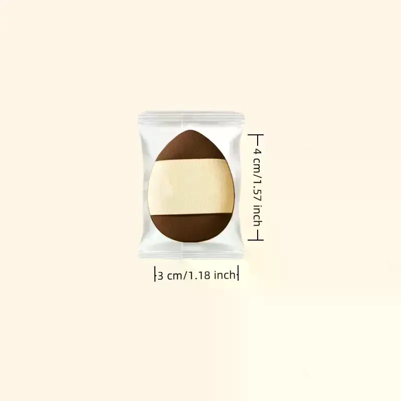 5/10Pcs Mini Finger Puff Foundation Small Teardrop Air Cushion Powder Sponge Face Concealer BB Cream Cosmetic Applicator Makeup