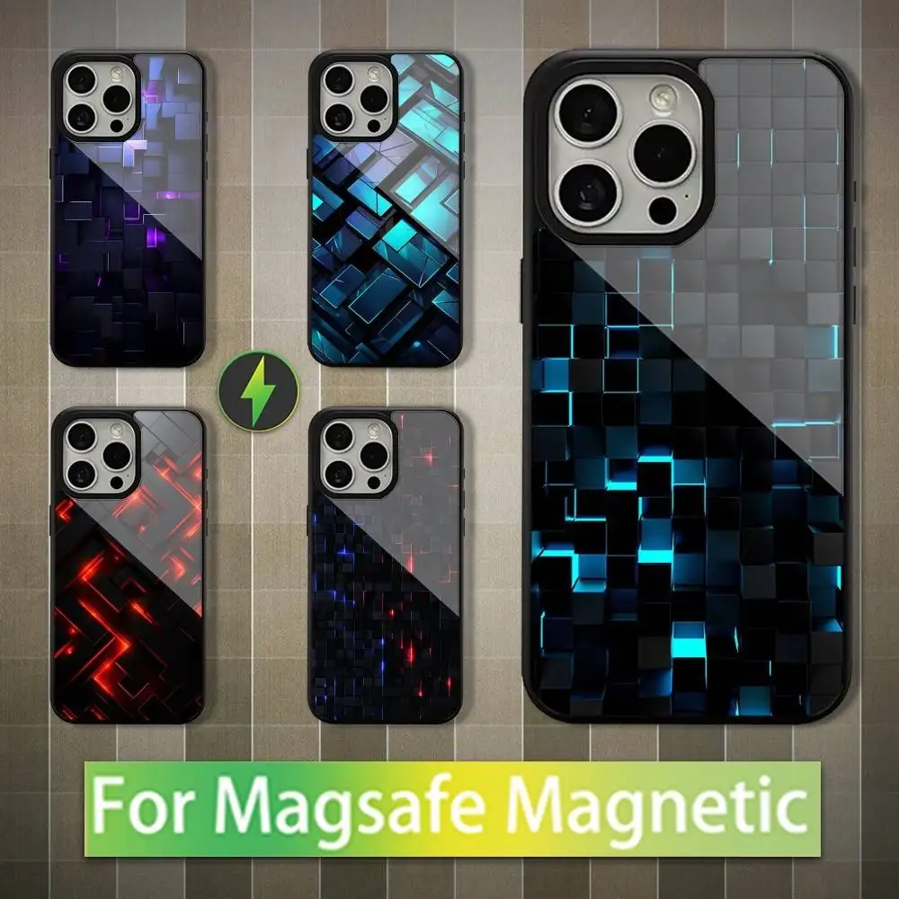 

Dream Blocks Phone Case For iPhone 16,17,15,14,13,12,11,Pro,Max,Plus,Mini,Magsafe,Magnetic Wireless Charging Case