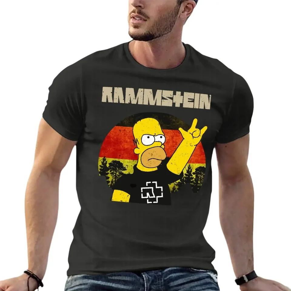 Homer Oversized Cotton T-Shirts for Men