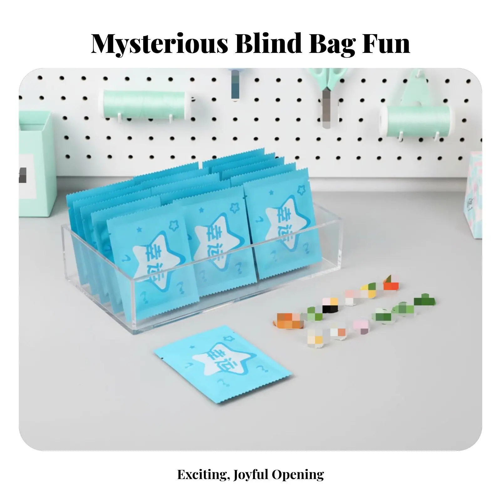 

Blind Bag, Empty Auto-Sealing Bag, Miniature Food Toy Box, Lucky Turtle Gift, Wholesale