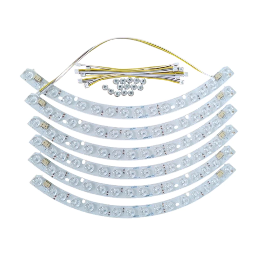 Lens Optics LED Fan Light Tricolor LED Fan Light Lens Technology 72W*2 Output 54W Single-color 108W Dual-color