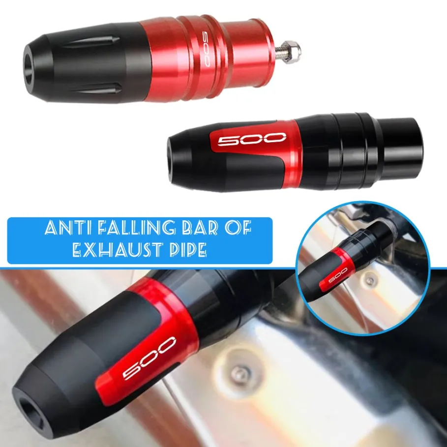 

2024 2025 For Kawasaki Z500 Ninja 500 Z 500 Ninja500 SE ABS Motorcycle Accessories Exhaust Sliders Crash Pads Crash Protector