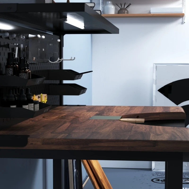 

Jewelry processing table, handmade table, nuclear carving workbench, gold table