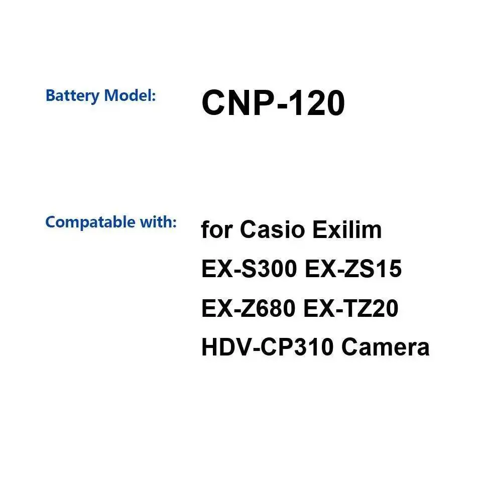 Camera Battery Cnp-…