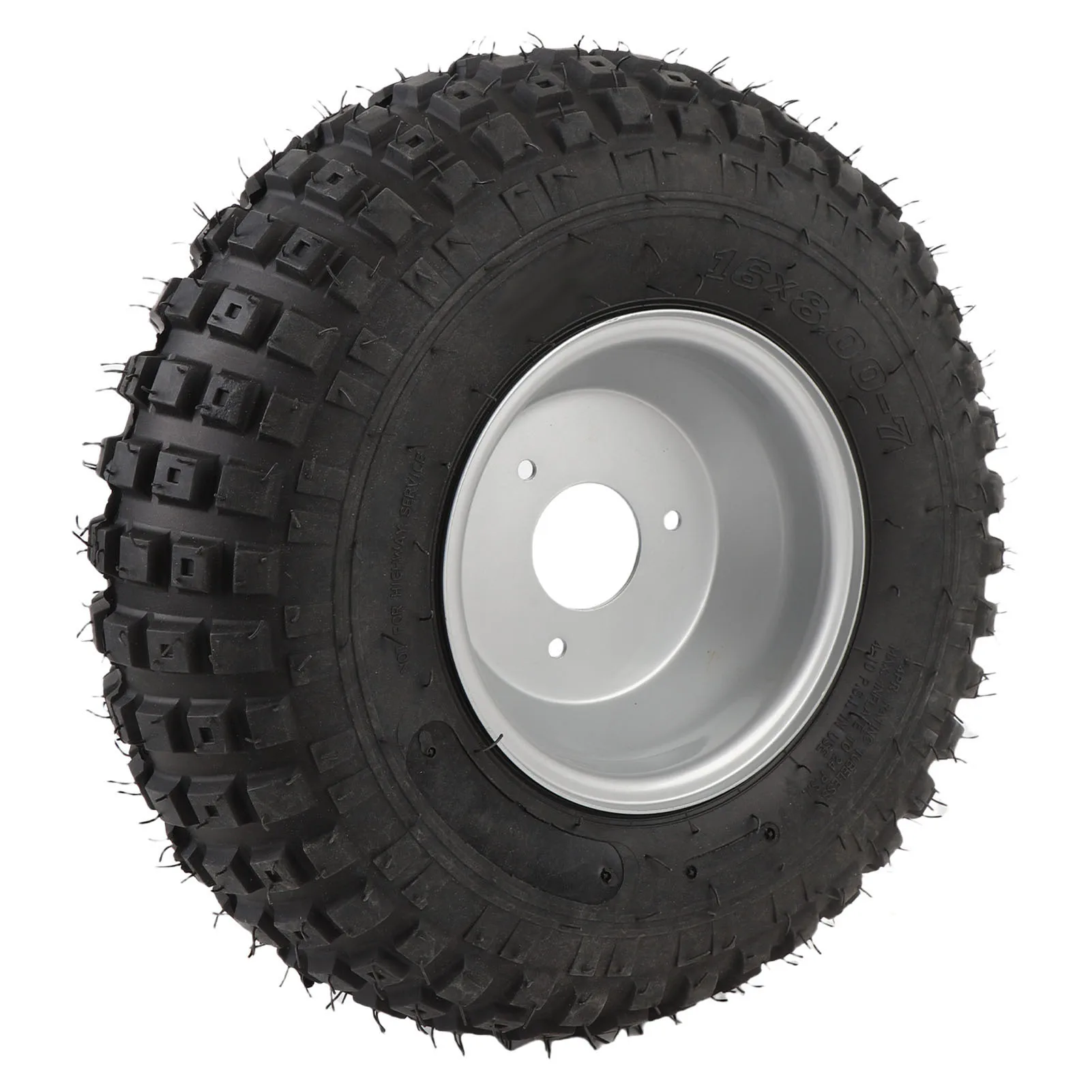 ATV UTV الإطارات ثقب برهان ممتاز الطريق قبضة 6PR 16X8-7 الإطارات مع حافة استبدال 7 بوصة لعربة حديقة جزازة العشب #1