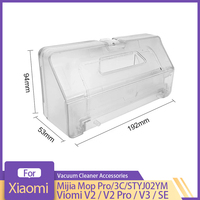 Dust Box For Xiaomi Mijia Mop Pro STYJ02YM 3C Viomi V2 V2 Pro V3 SE Sweeping Robot Vacuum Cleaner Dust Bin Replacement Parts