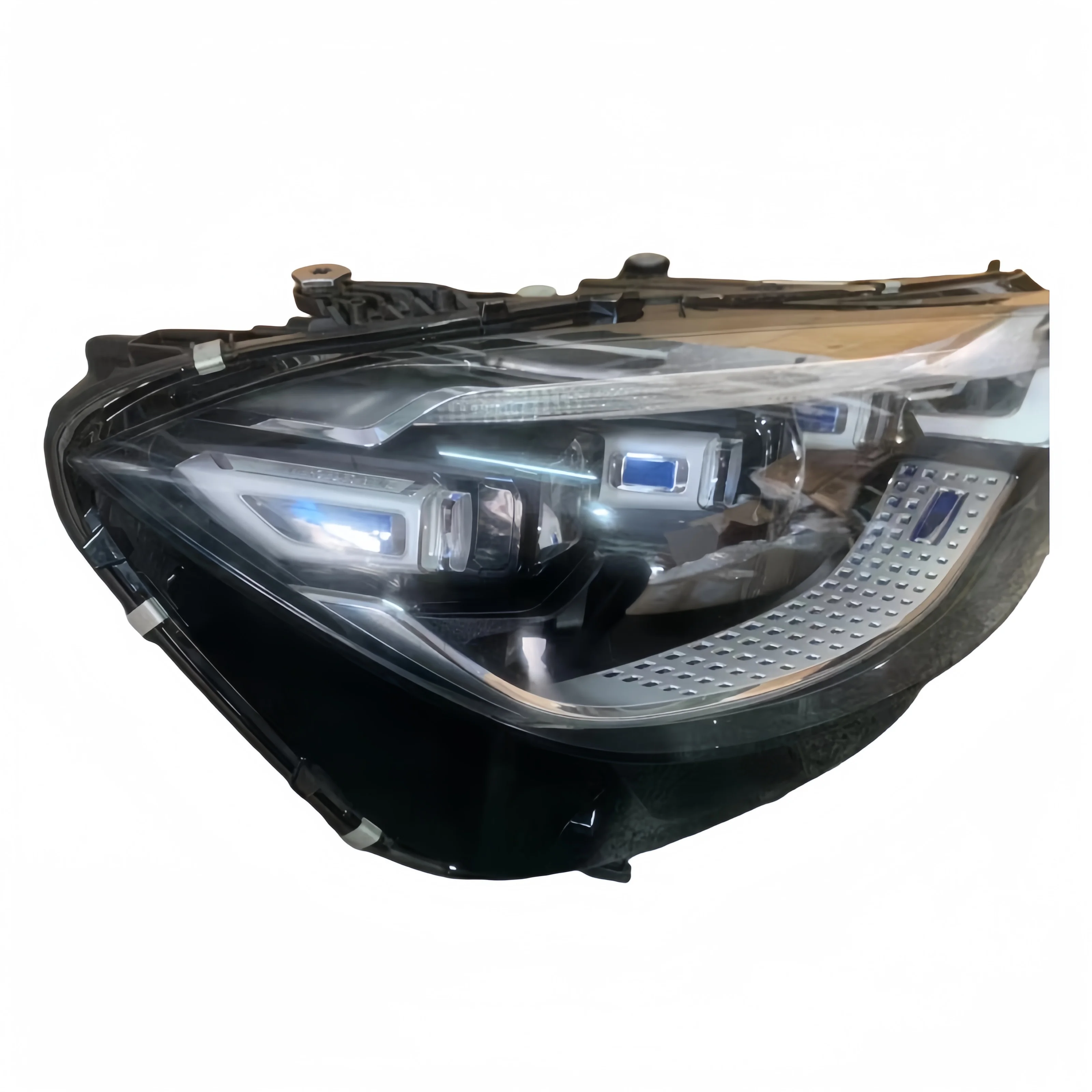 For  S600 223 Plug Play LED Headlights 21 Warm White Yellow Projection Low & High Beam IP67 Front Bumper Turn Signa