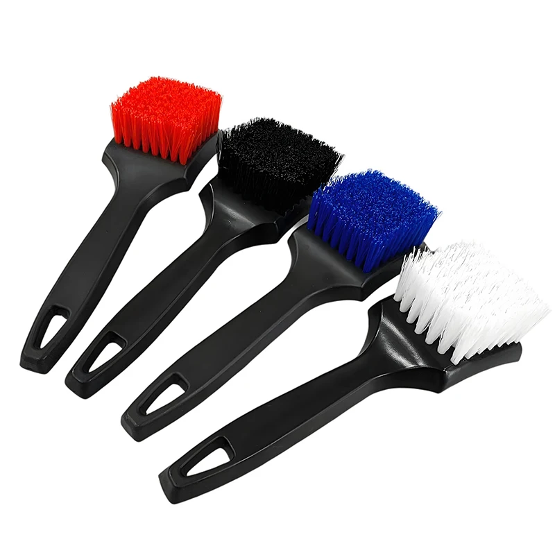 Car Tire And Wheel Hub Cleaning Brush Interior Air Conditioning Gap Brush Soft Bristle Brush Motorcycle Car Cleaning Accessories