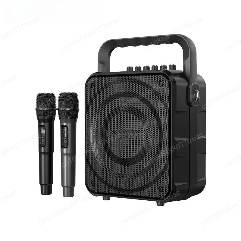 Outdoor Square Dance Audio Bluetooth Speaker Portable Portable Microphone Live Karaoke All-in-One