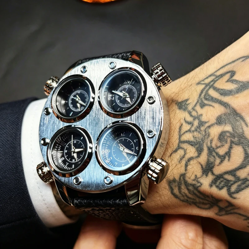 Relógio Masculino de Quartzo E - Streetwear Brand Niche avaliação e preço