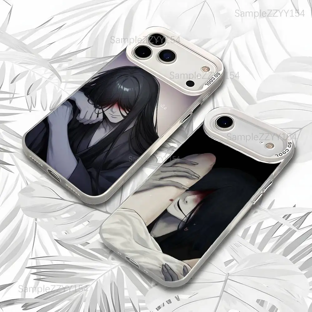 

Homicipher Mr C-crawling Phone Case For iPhone 17,16,15,14,13,12,X,8,Pro,Max,Plus,E,SE4,Air,Mini White IMD Matte