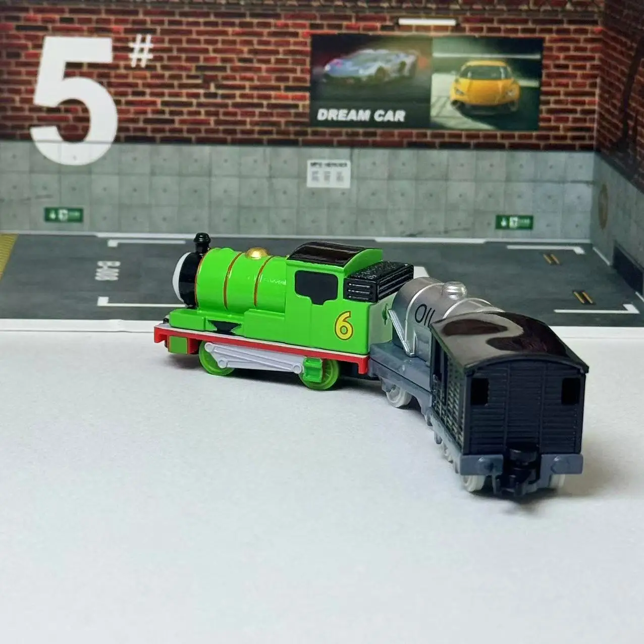 Tomica Long Type No.138 Percy The Tank Motor Train Takara Tomy modelo Kit figura juguetes fundidos a presión para niños