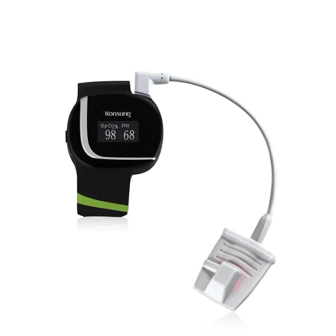 SONOSAT-W01LT watch type IPX1 smart  pressure wifi SpO2 wrist pulse oximeter with App support