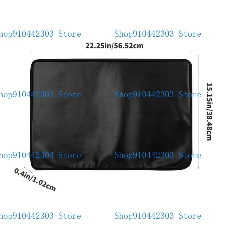 L4MD Monitor ventilado Tampa poeira Reutiliza Material couro PU 24 polegadas Protetores