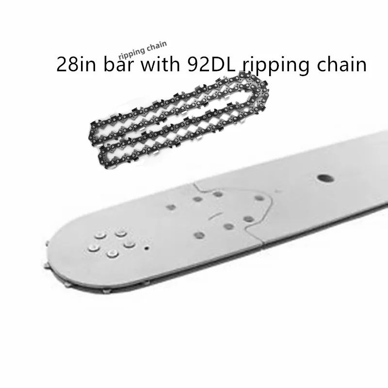 28 Inch Chainsaw Guide Bar with Ripping Saw Chain for Stihl MS381 440 660 661