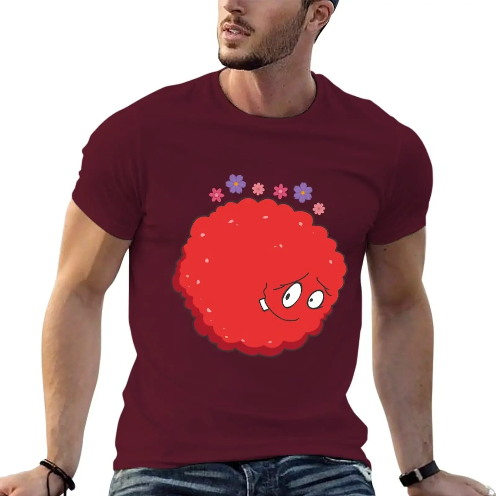 2024for a boy Oversized t-shirt Tee T-shirts men Happy Meatwad - Aqua Teen Hunger Force T-Shirt oversized men clothing harajuku