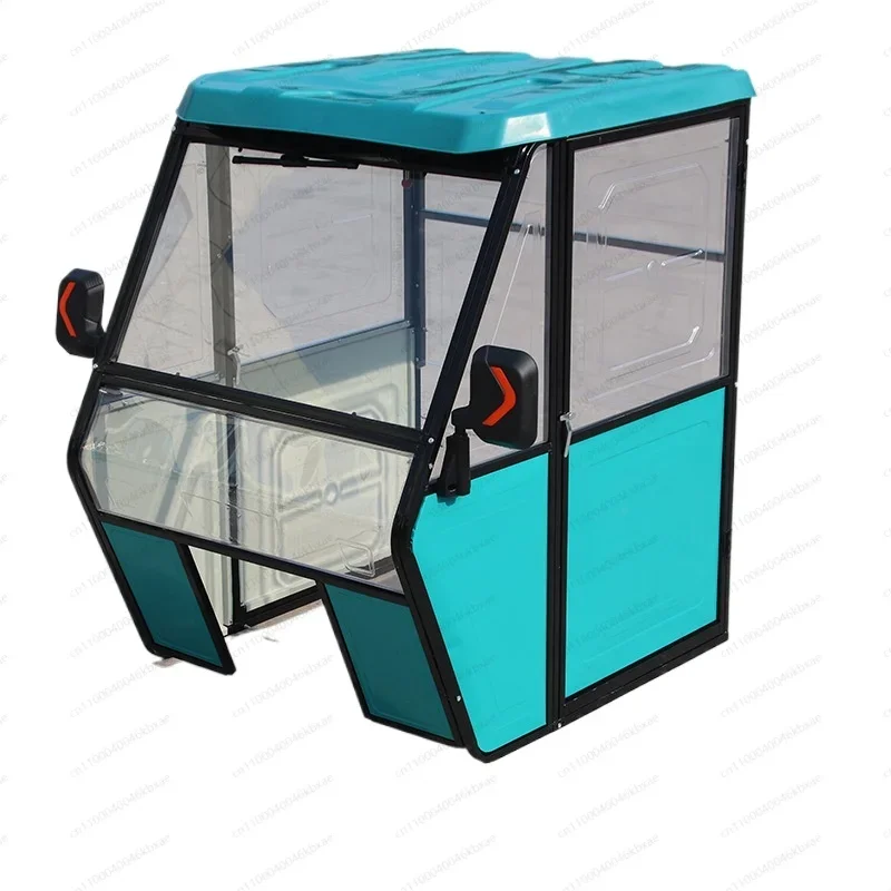 

The front awning of the carport is fully enclosed, and the rain shelter tricycle front is thickened with a courier tent cockpit.