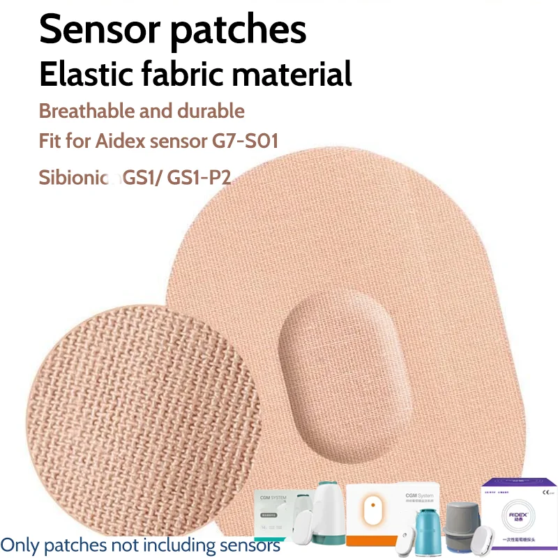 20/100pc Waterproof Adhesive Patche Sibionic Sensor Covers Patch CGM Sweatproof Over Patch Tape Reinforced Fixed Stickers Aidex