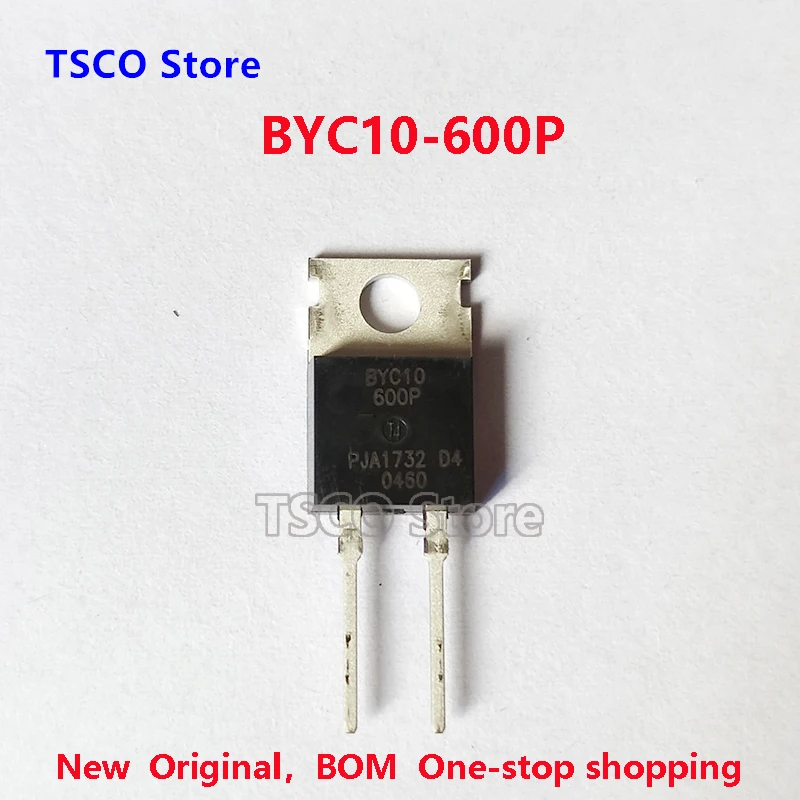

BYC10 BYC10-600P (10 шт./партия) Новый Оригинальный Диод выпрямителя
