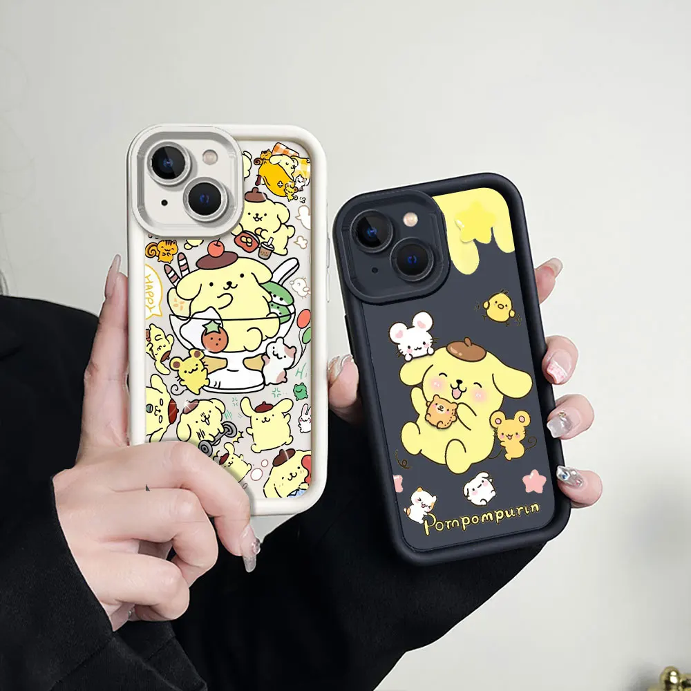 PomPom Purin Cute Dog Anime Case For Infinix Note Hot 40 30 Pro Vip 40I 30I 12G96 20 10 Play Tecno Camon Spark 10 20 Pro Cover