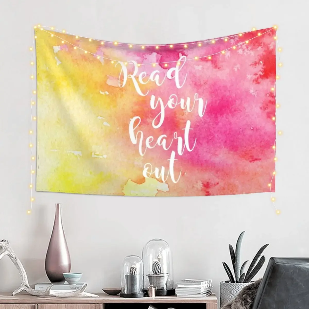 Read Your Heart Out Tapestry For Bedroom Wall Decoration Items Room Aesthetic Room Decorations Aesthetic Tapestry