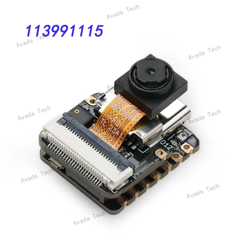 113991115 XIAO ESP32S3 Sense - 2.4GHz Wi-Fi, BLE 5.0, OV2640 camera sensor, digital microphone