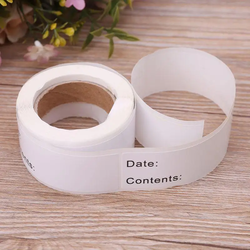 G99a 125pcs/Roll Home Kitchen Storage Label