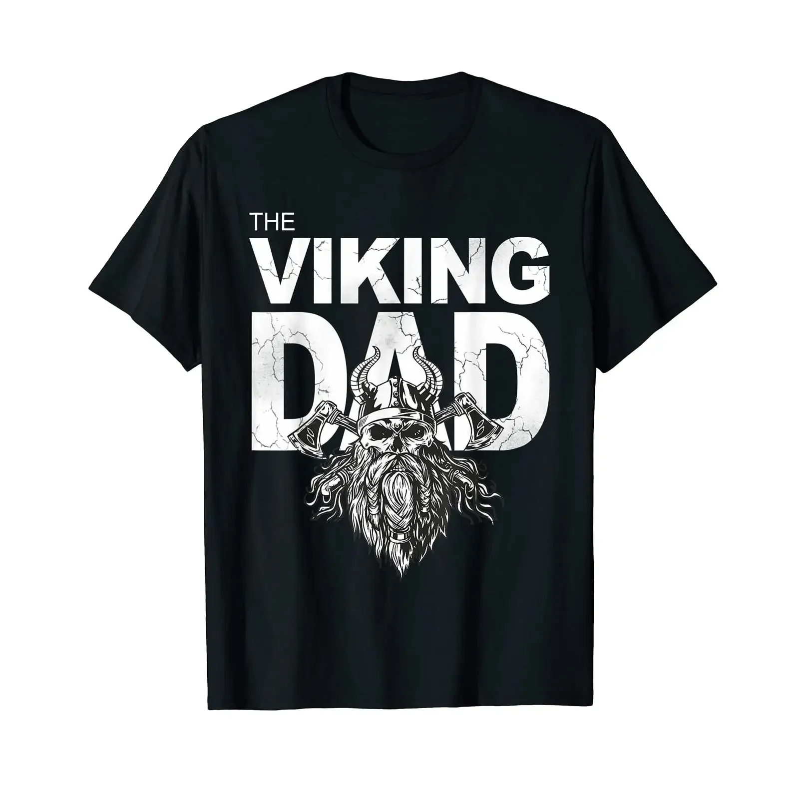 Funny Expectant Father The Viking Dad Birthday Father's Day T Shirt vintage Washed Comfortable fashion Soft streetwear Unisex