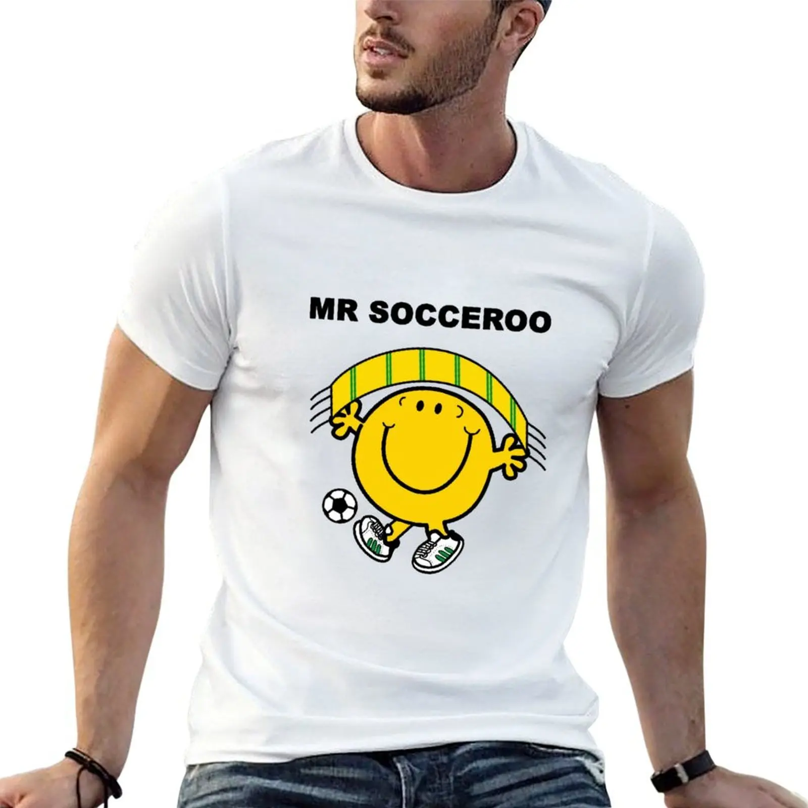 

Mr Socceroo - Australia Football T-Shirt t shirts for man graphic tees t shirts cotton 100% man t shirt graphic T-shirt