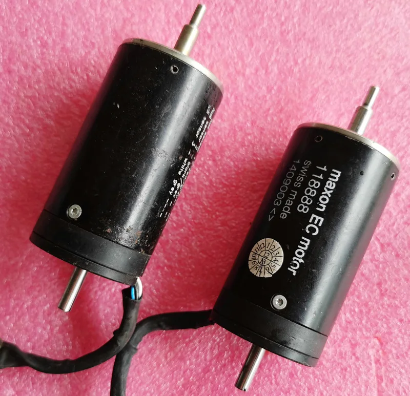 Imagem -05 - Usado 80w 18v 13000rpm Maxon dc Copo Oco Brushless Motor Ec32 118888 com Sensor Hall