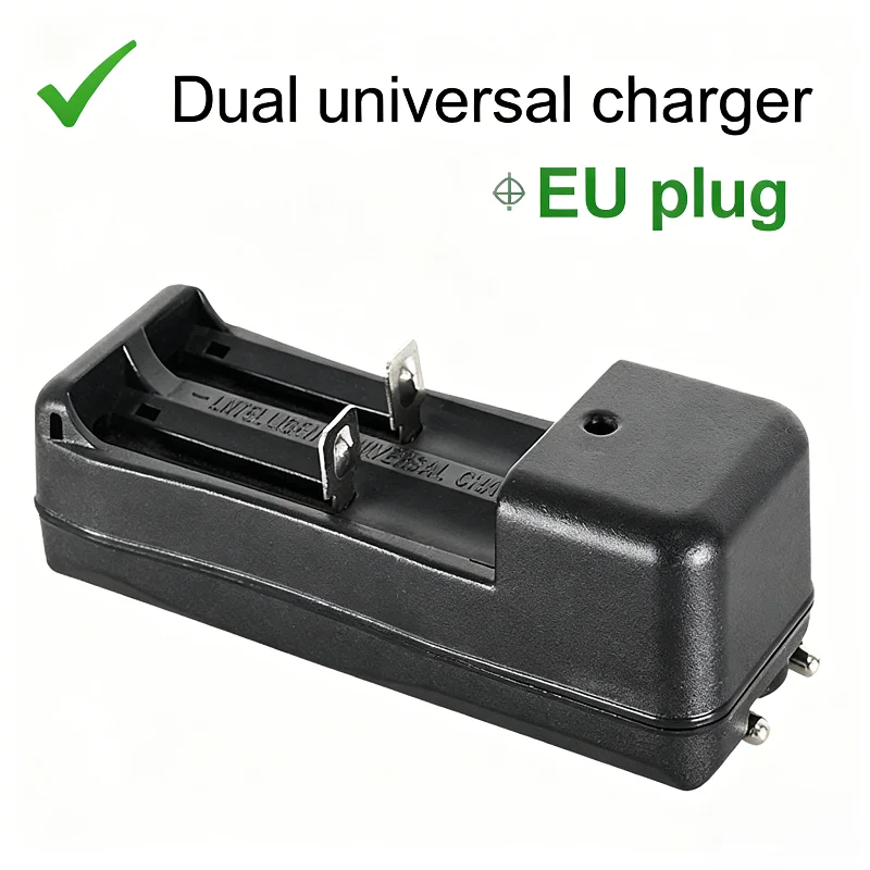 

Двойное универсальное зарядное устройство 18650, аккумулятор и зарядное устройство 28860, ЕС, плюс розничная и оптовая распродажа, низкая цена