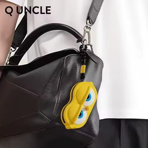 Spongebo Glasses Silicone Cute Cartoon Hanging Gift Boys Girls Sunglasses Sunglasses Anti-fall Storage Box Anime Birthday Gift