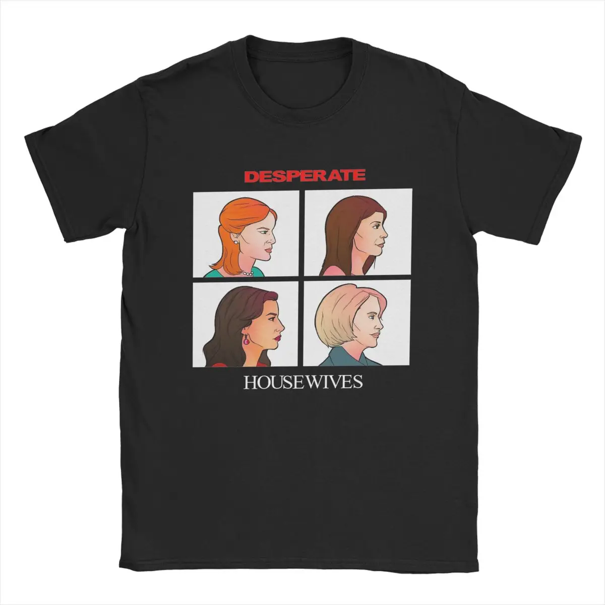 Descery Housewives TV Show magliette uomo donna cotone moda Bree Van De Kamp T-shirt manica corta abbigliamento tutte le stagioni