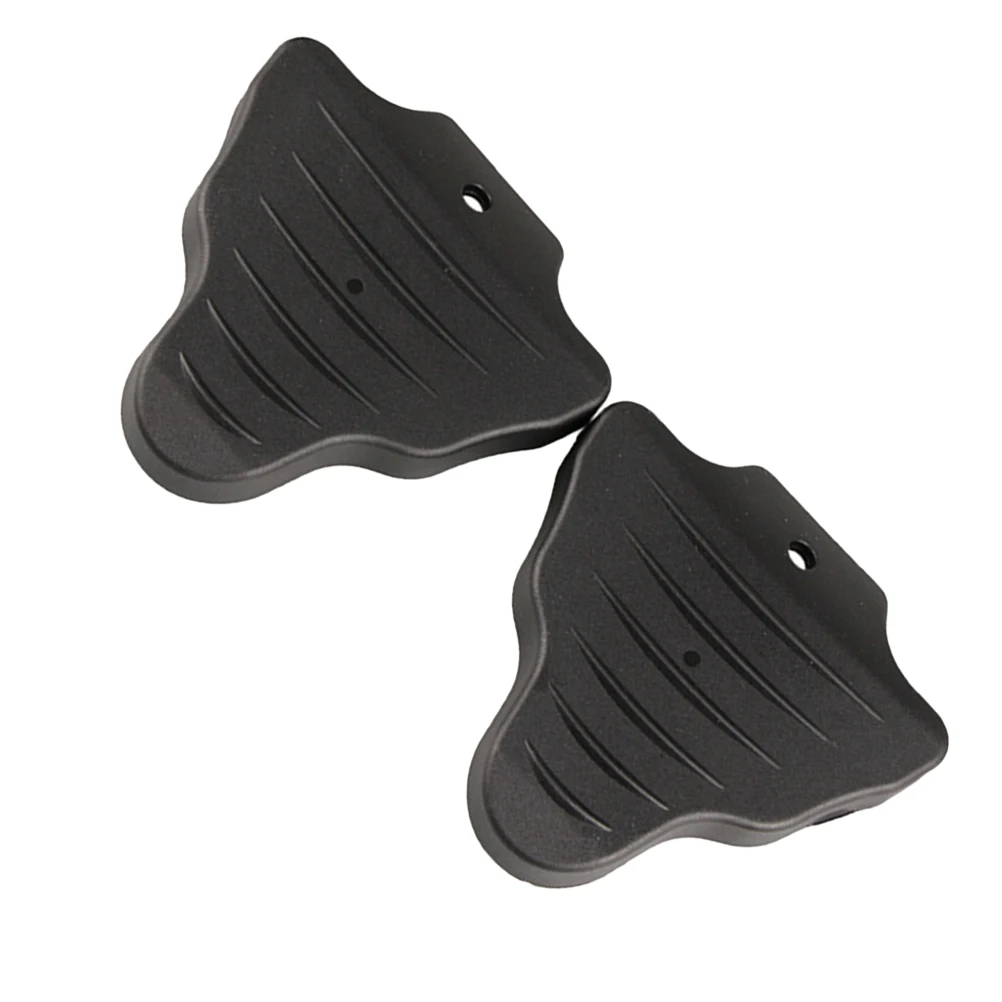 

HighQuality Rubber Shoe Cleat Protective Cover SlipResistant Design Compatible With Both Types Of Cleats Cycling Gear Black