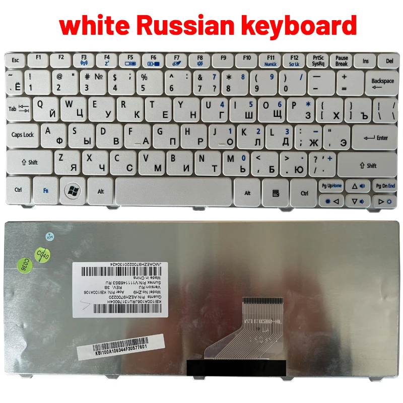 NEW Russian/US/Spanish/Brazil laptop Keyboard for Gateway Mini LT21 LT25 LT27 LT28 LT2100 LT32 LT3201u