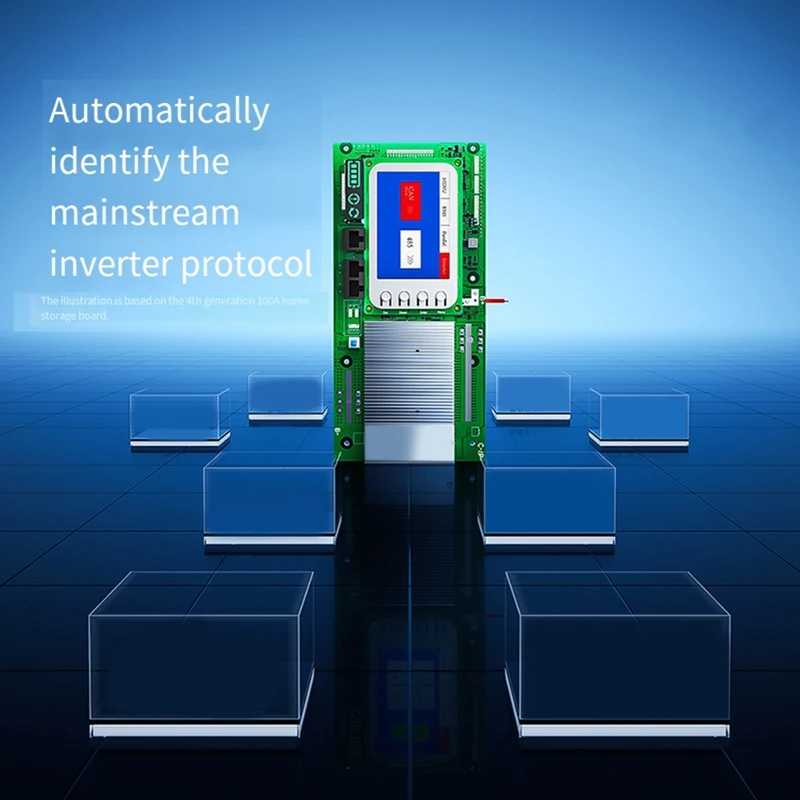 Super Sale Smart Inverter BMS LiFePo4 16S 48V 200A 2A Active Balancer BMS