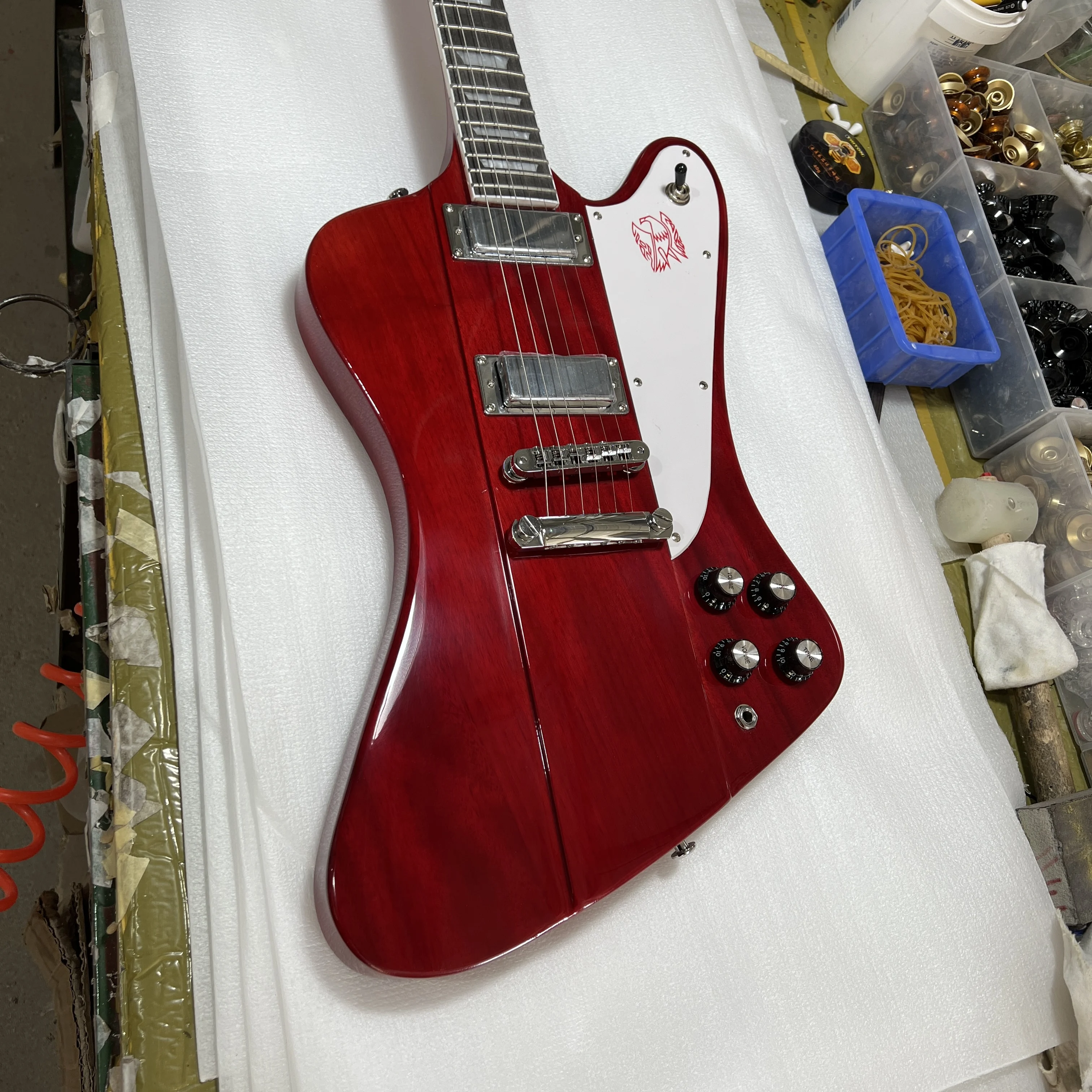 

Электрогитара Firebird, Классическая, роза, фингерборд, фотография, быстрая доставка, бесплатная доставка