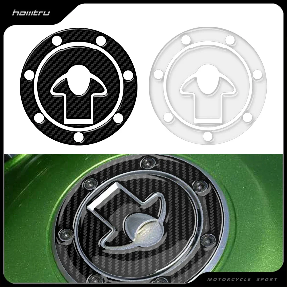 

Motorcycle Tank Fuel Cap Protection Sticker for Kawasaki Models Up To 1999 (7 Holes) decoration