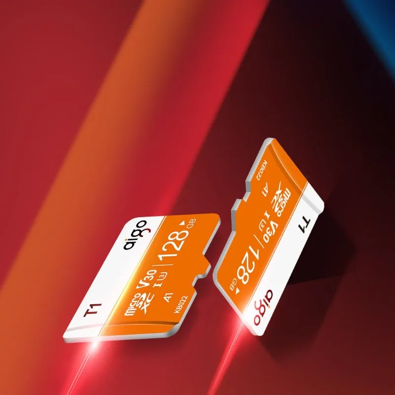 Original aigo Memory Card T1 256GB 128GB 64GB 32GB TF micro sd card UHS-I (U3) speed level Read speed up to 100MB/s