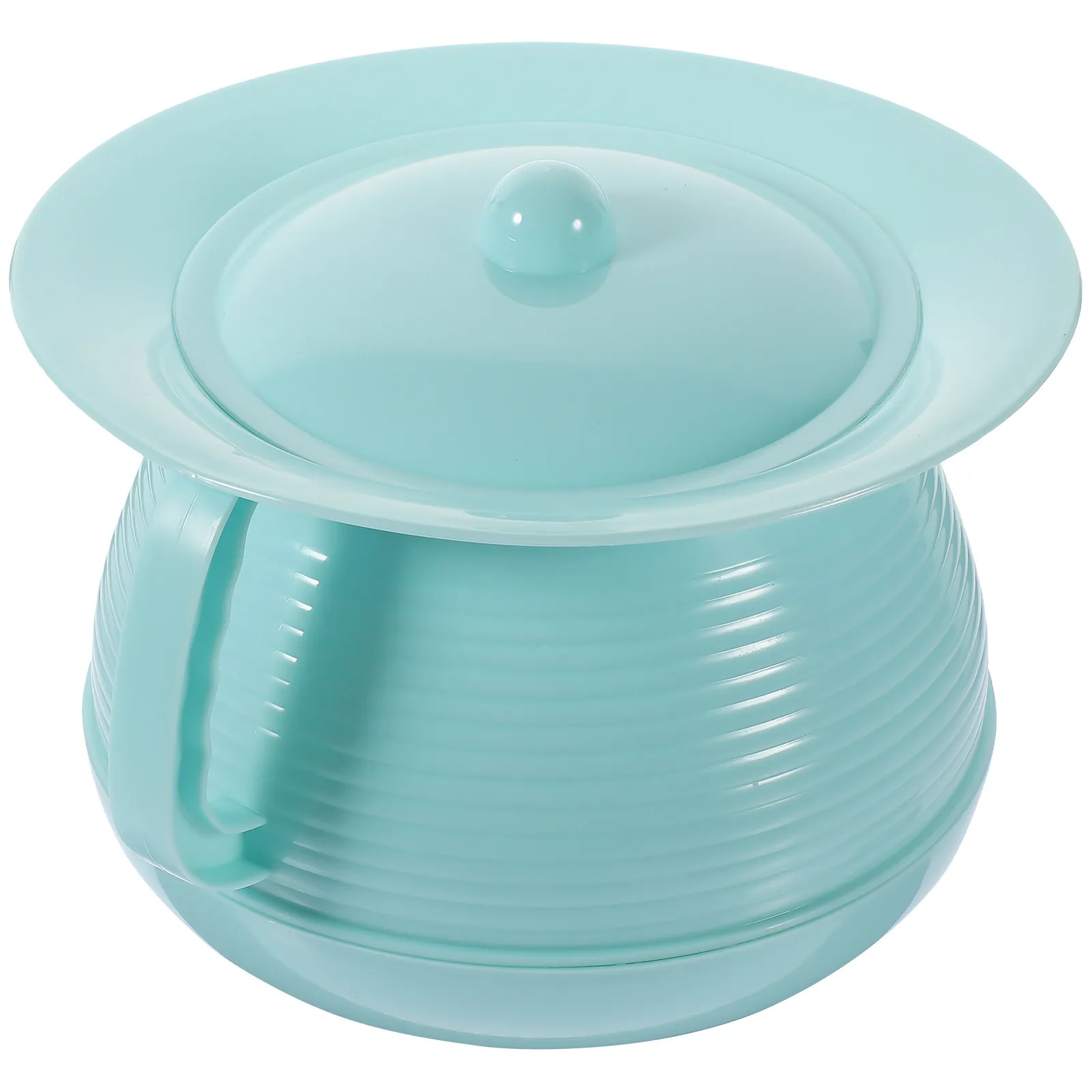 

Плотный пластиковый горшок-писсуар с крышкой, ночной туалетный горшок для детей, инвалидов, пожилых людей, портативный, для домашнего использования, прикроватный горшок, сливник с крышкой