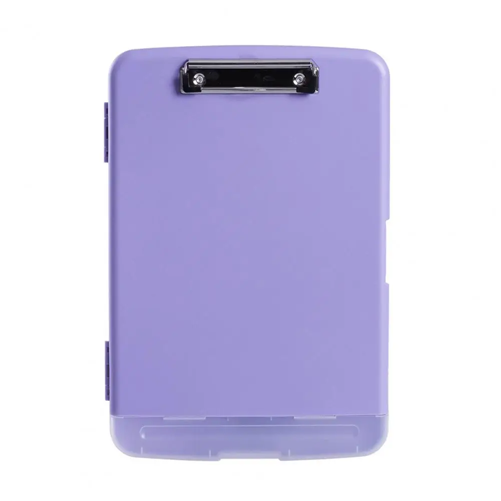 Heavy Duty Clipboard With Storage And Pen Holder Black Enclosed Clipboard Box Case For Nurses Drivers Contractors Teachers Home