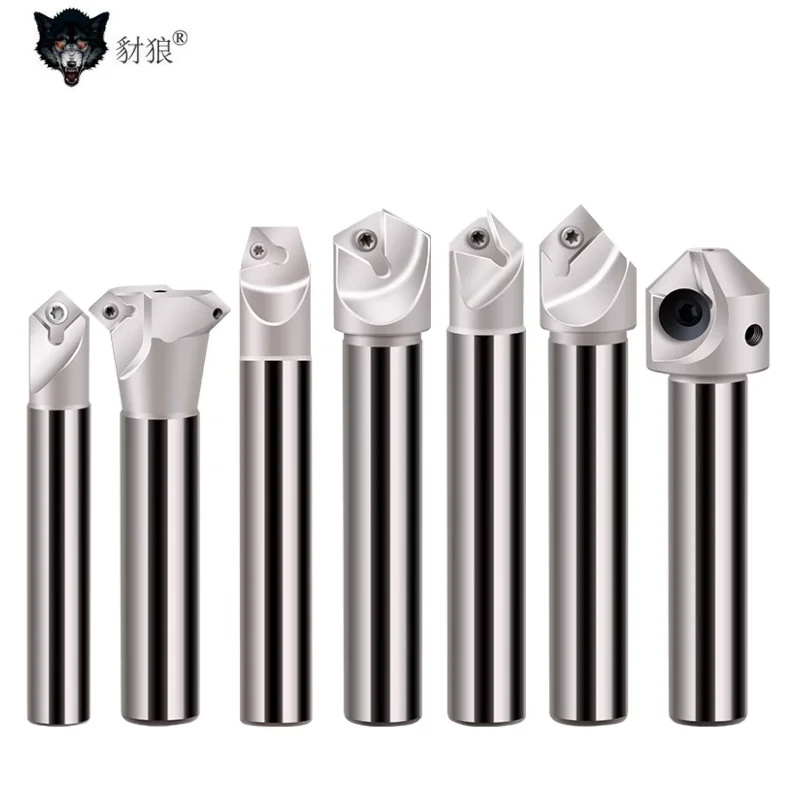 

CNC 45 Degree Fixed-point Chamfering Tool Holder SSP SSK ECC30° 45°60° Indexable Chamfering Milling Cutter Rod Use For APMT XCET