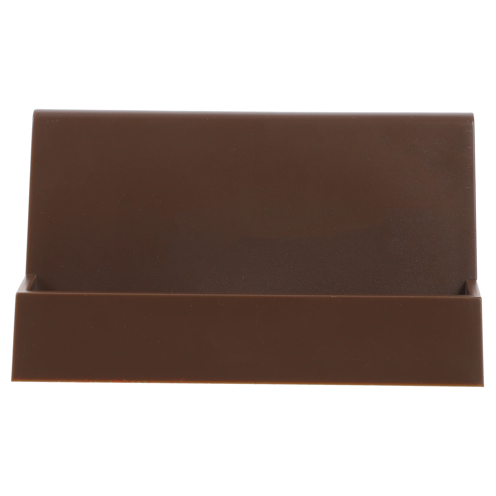 

Premium Business Holder For Desk Office Plastic Card Display Stand, Non-Slip Durable Name Card Organizer Rack For