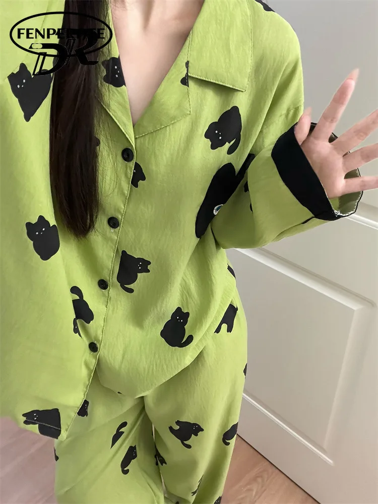 fenperate-mignon-imprime-spwear-ensemble-femmes-longs-sve-pantalons-longs-vetements-de-maison-printemps-automne-nouveaute-decontracte-confortable